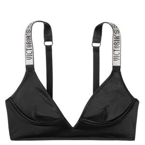 Victoria’s secret Shine Bling Strap V Wire Longline Bralette Size Small